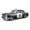 7"x2-1/2"x3" 1955 Buick Century Police All Star Series Die Cast Replica